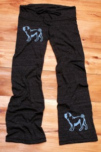 Pug yoga pants