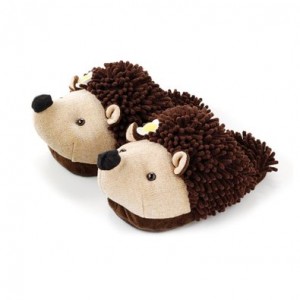 women's hedgehog slippers
