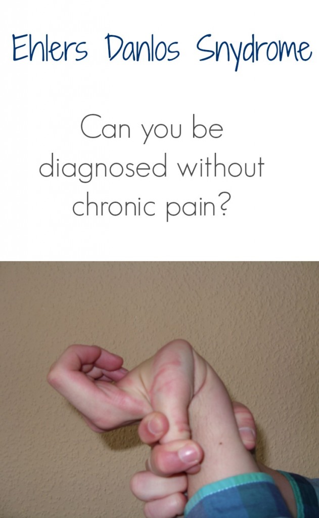 ehlers danlos syndrome without pain