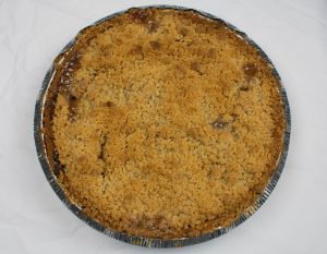 Cinnamon Apple pie crumble topping